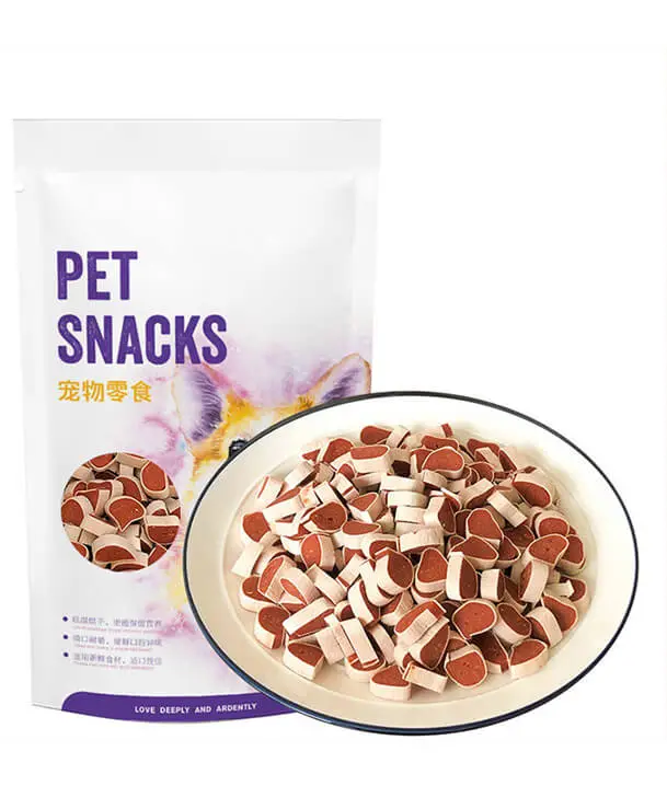 chicken sushi dry dog snack treat