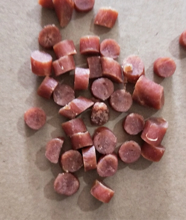 duck meat granules dry snack for dog