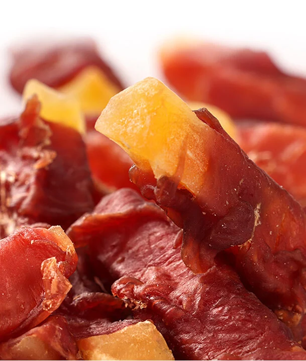 sweet potato wrapped in duck dog treats