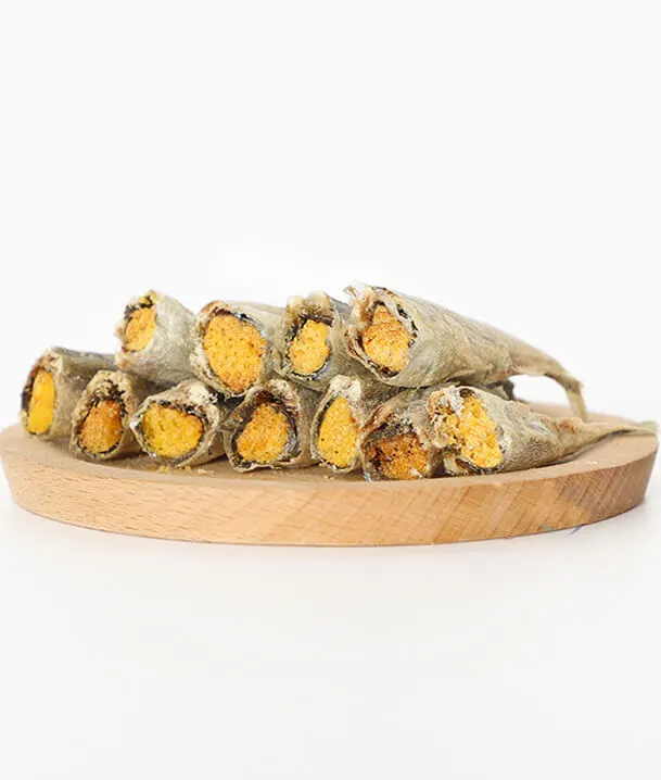 dried capelin for dogs