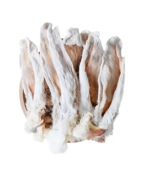 rabbit ears with fur for dogs