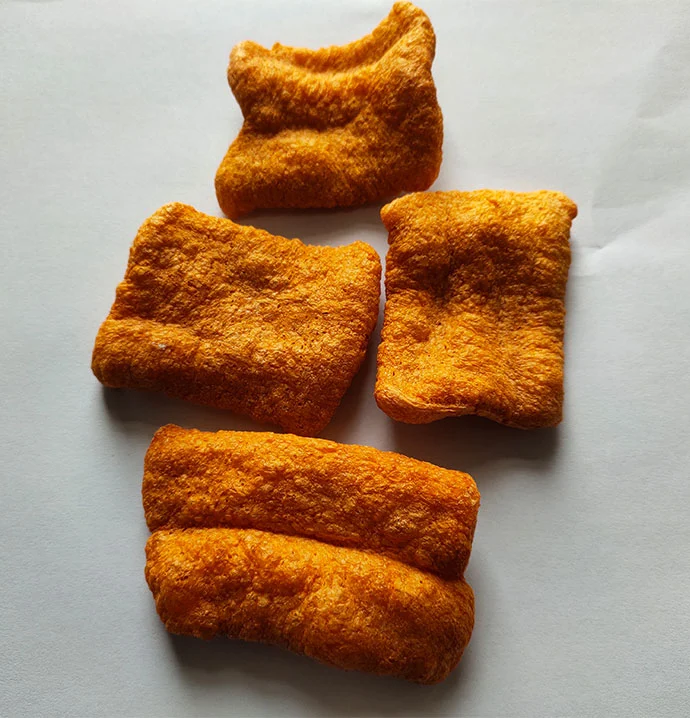 orange popcorn chunks small pet feed1